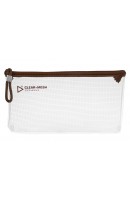 KCK PLAY CLEAR+MESH BAG A5.8-BROWN